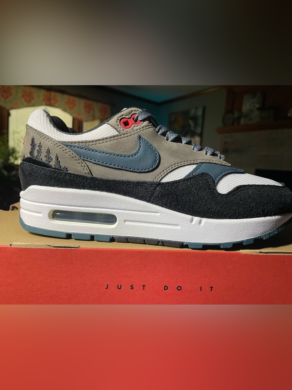Nike Air Max 1 PRM Escape Treeline 6Y-7.5W